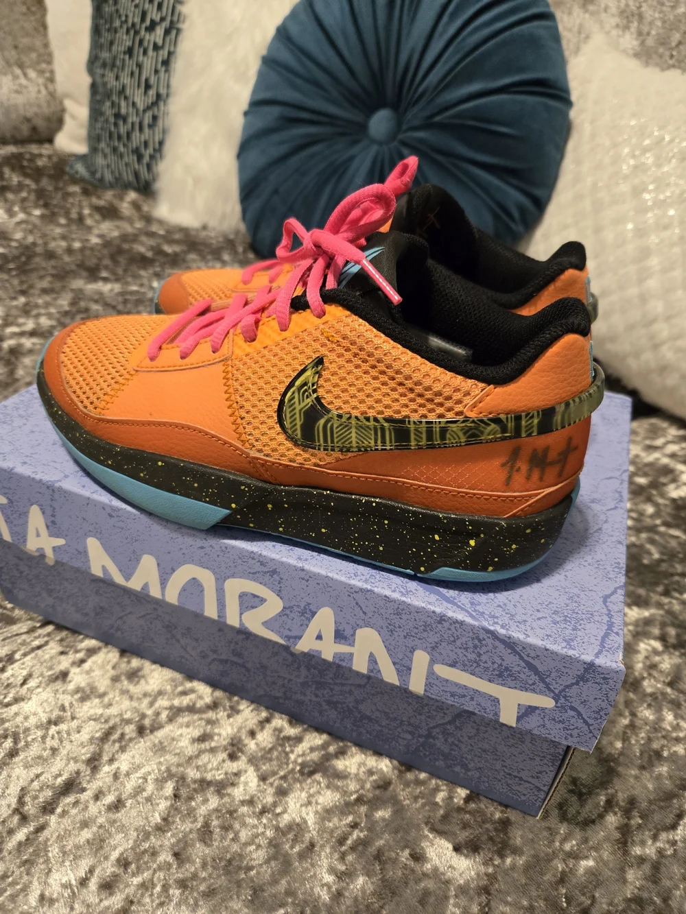 Nike Kids' Ja Morant Low-Top Sneakers